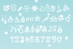 Christmas Icons & Dingbats for Seasonal Design