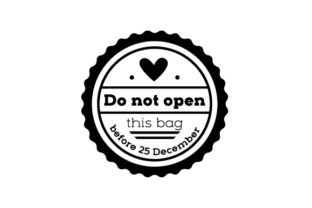 Christmas Stamp - Do Not Open
