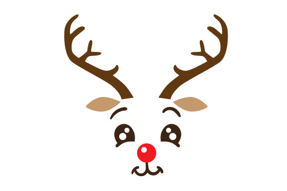 Cute Reindeer Face