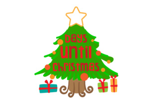 Days Until Christmas Tree: A Seasonal Design Asset for Branding