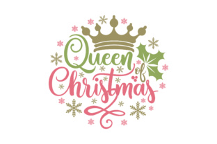 Queen of Christmas: A Design Asset for Seasonal Creativity