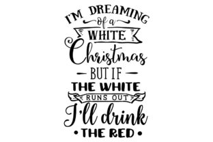 White Christmas Graphic for Seasonal Content